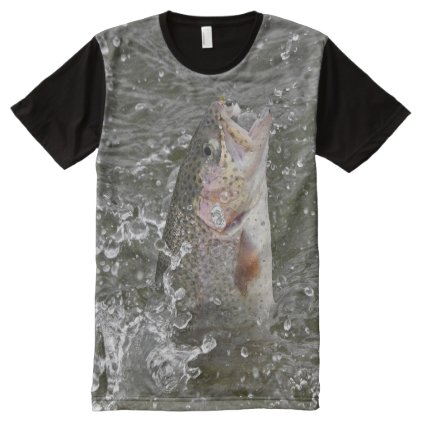 Trout Takes The Bait All-Over-Print Shirt