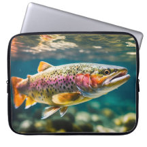 Trout theme Electronics Bag