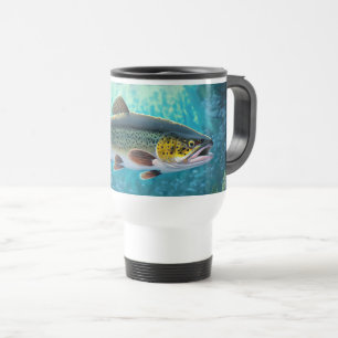 Trout Thermal Travel Mug