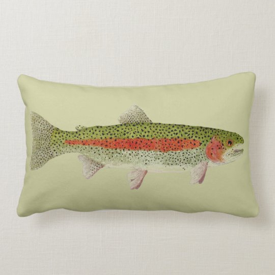 giant trout pillow