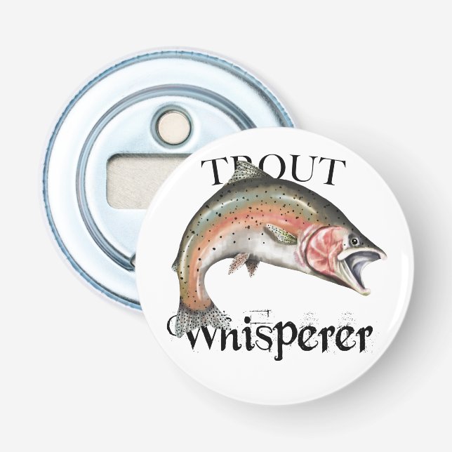 Trout Whisperer Bottle Opener (Front)