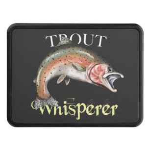 Trout Whisperer Dark Hitch Cover