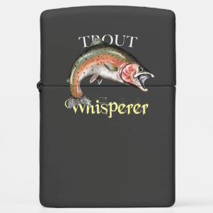 Trout Whisperer Dark Zippo Lighter