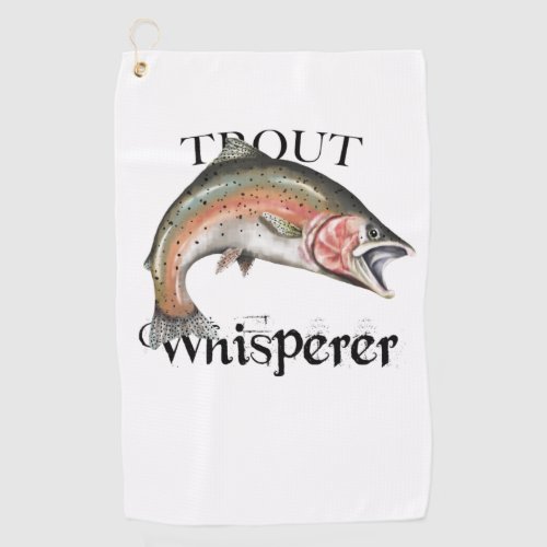 Trout Whisperer Fishing Towel