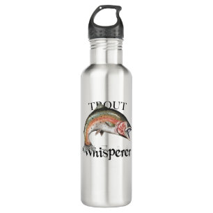Trout Whisperer Stainless Steel Water Bottle