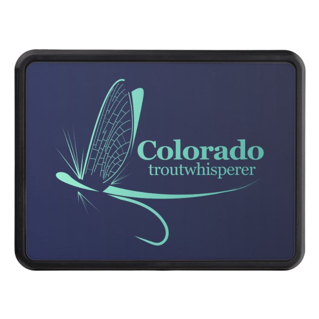troutwhisperer Colorado Trailer Hitch Cover (Front)