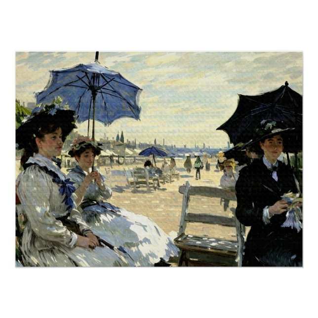 Trouville Beach Poster (Front)