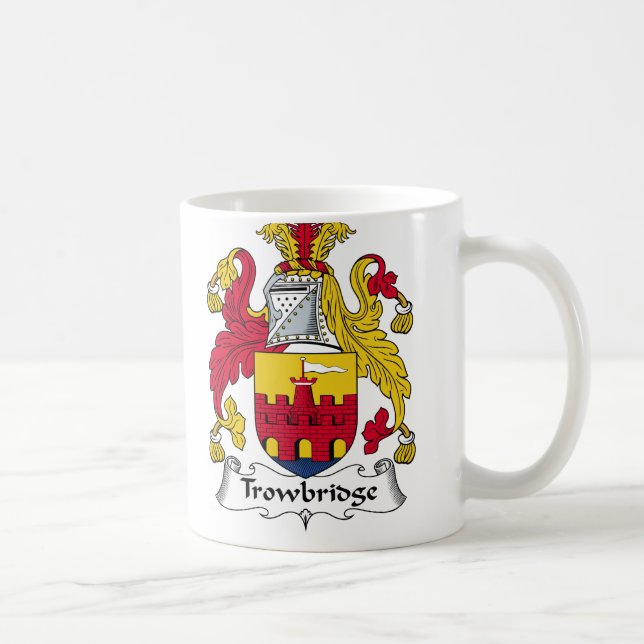 Trowbridge Family Crest Coffee Mug (Right)