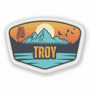 Troy, Alabama Sticker