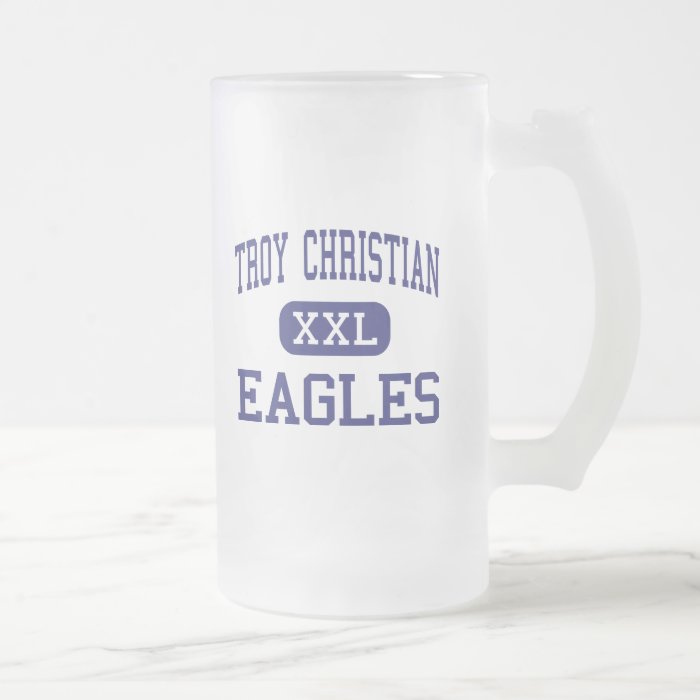 Troy Christian   Eagles   High School   Troy Ohio Coffee Mug