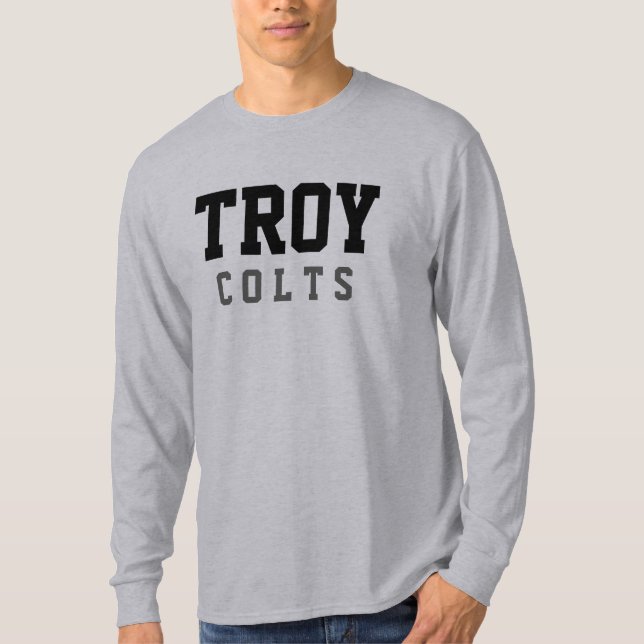 Troy High School T-Shirt (Front)