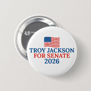 Troy Jackson for Senate 2026 Maine Election Button