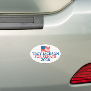 Troy Jackson for Senate 2026 Maine Election Car Magnet