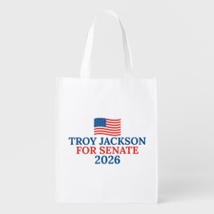 Troy Jackson for Senate 2026 Maine Election Grocery Bag