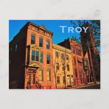 Troy (ny) Postcard by RickDouglas at Zazzle