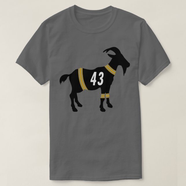 Troy Polamalu GOAT  T-Shirt (Design Front)