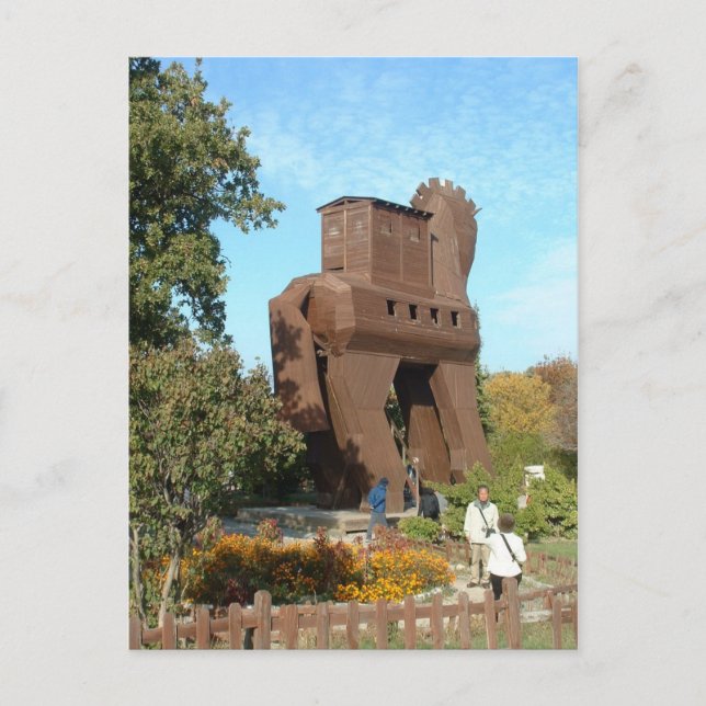 Troyan Horse Postcard (Front)