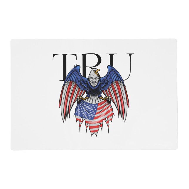 TRU Laminated Placemat (Front)