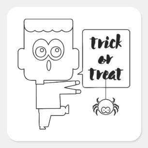 Truce or Deal Square Sticker