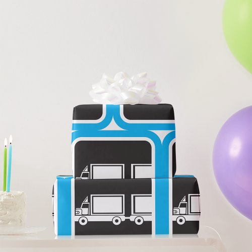 Truck And Trailer Wrapping Paper