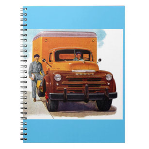 truck and truckers truckin' notebook