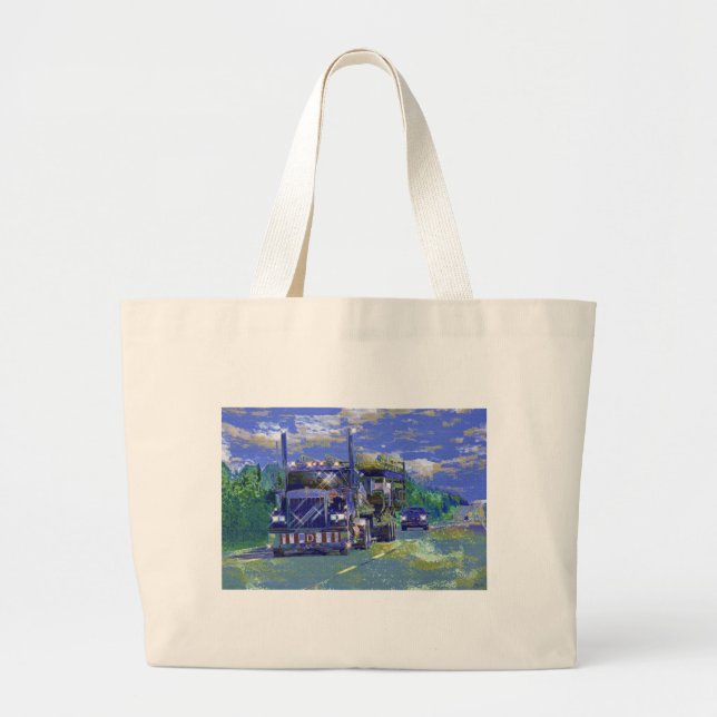 TRUCK ART TOTE BAGS For Everyone (Front)