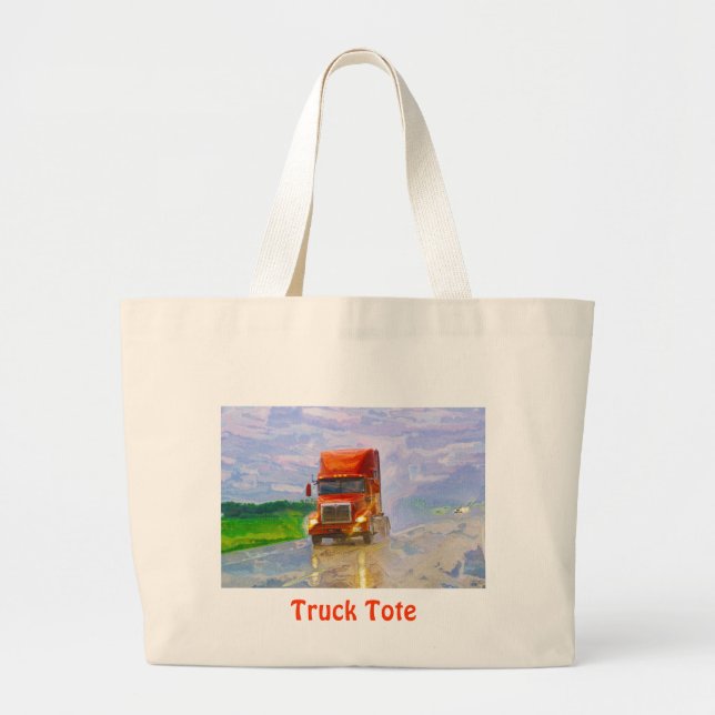 TRUCK ART TOTE BAGS For Everyone (Front)