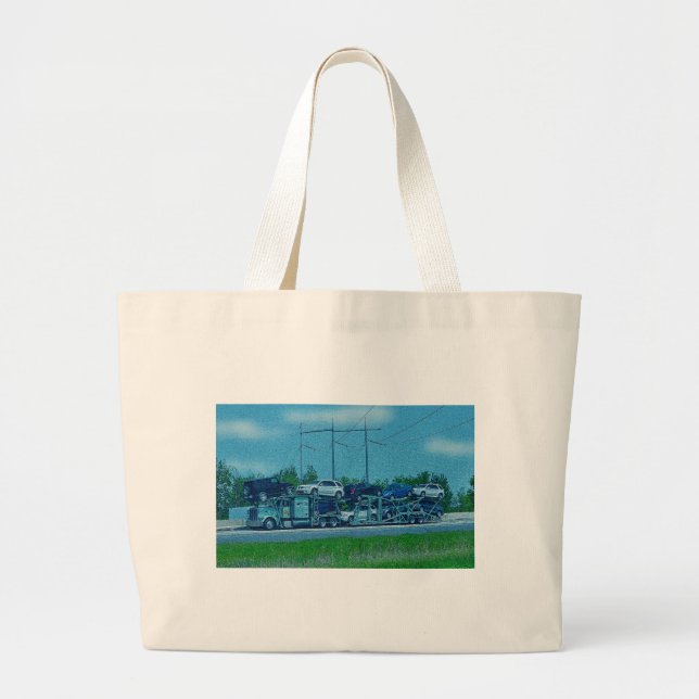 TRUCK ART TOTE BAGS For Everyone (Front)