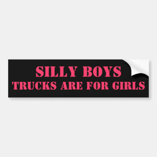 Truck Bumper Sticker