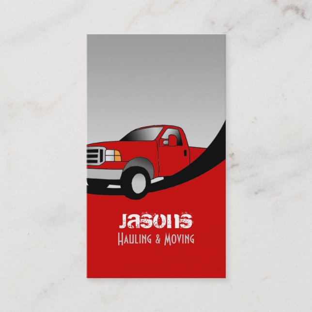 Truck Business Cards (Front)