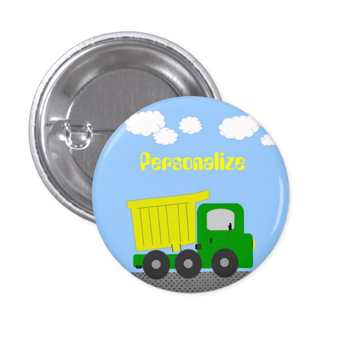 Truck Button Badge