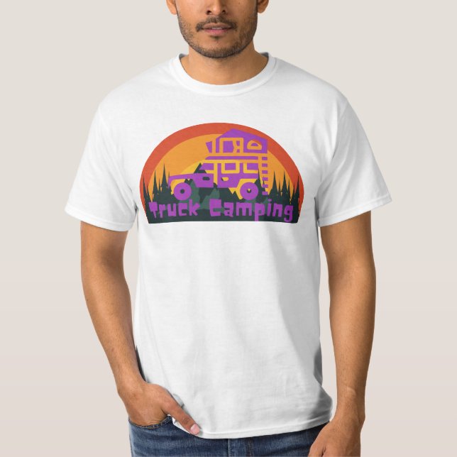 Truck Camping T-Shirt (Front)