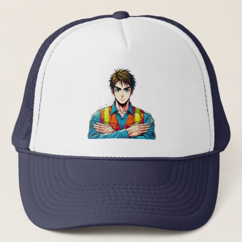 Truck cap with manga security specialist