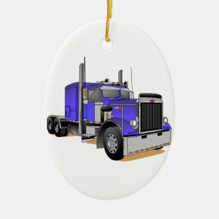 Truck Ceramic Ornament