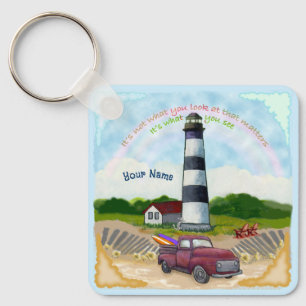 Truck Choice Lighthouse keychain