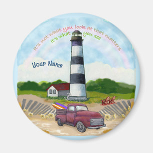 Truck Choice  Lighthouse  Magnet