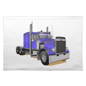 Truck Cloth Placemat by Grandslam_Designs at Zazzle