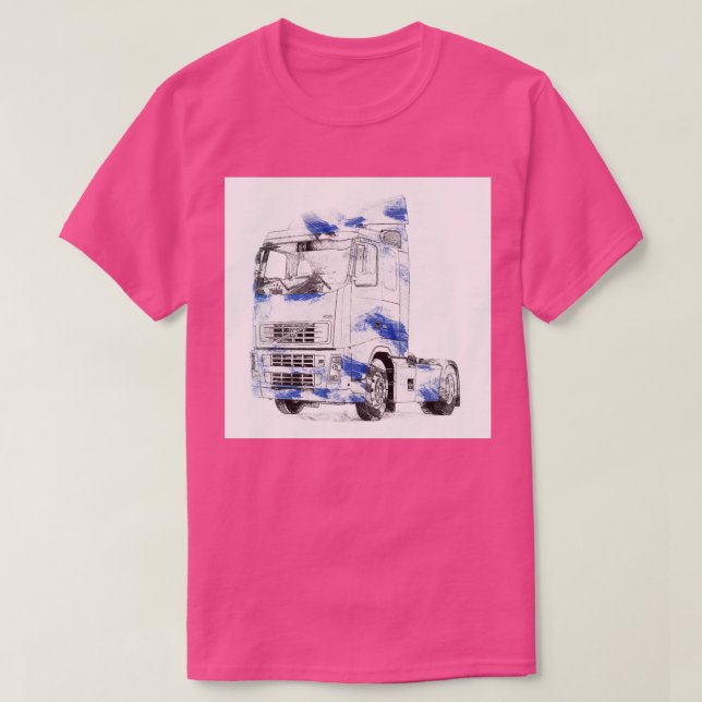 Truck color art T-Shirt (Design Front)