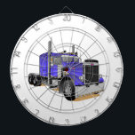 Truck Dartboard<br><div class="desc">The classic truck will satisfy vehicle-lovers of any age! A great design for T-shirts and sweatshirts.</div>