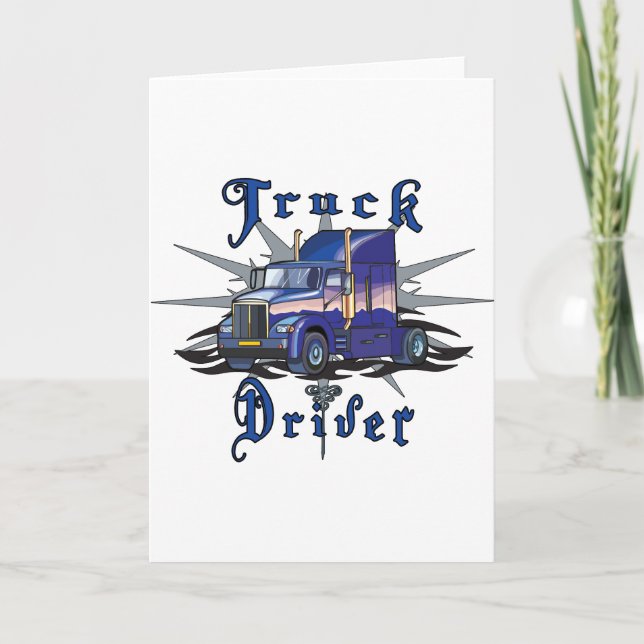 Truck Driver Card (Front)