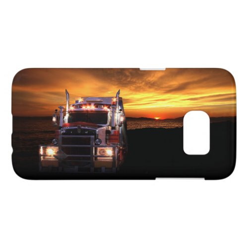 Truck Driver Samsung Galaxy S7 Case