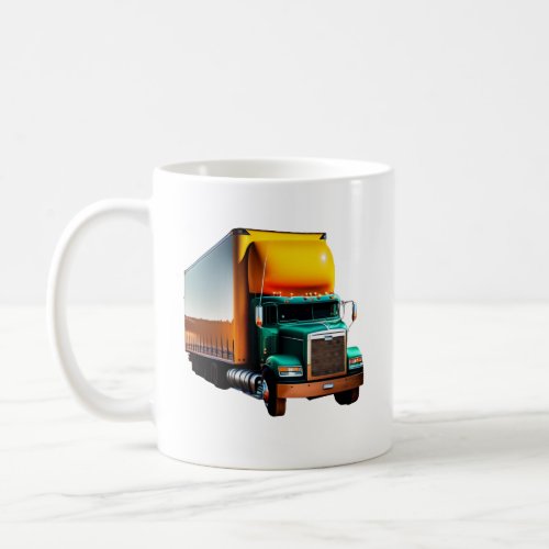 Truck driver coffee mug