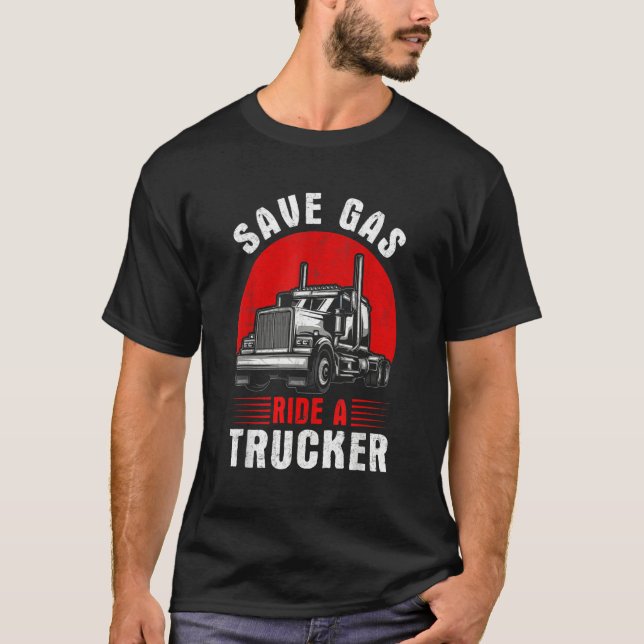 Truck Driver Constructions Workers Coolest Vehicle T-Shirt (Front)