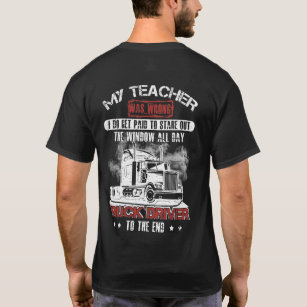 Modern Truck Hawaiian Shirt Gifts For Truck Drivers - T-shirts Low Price