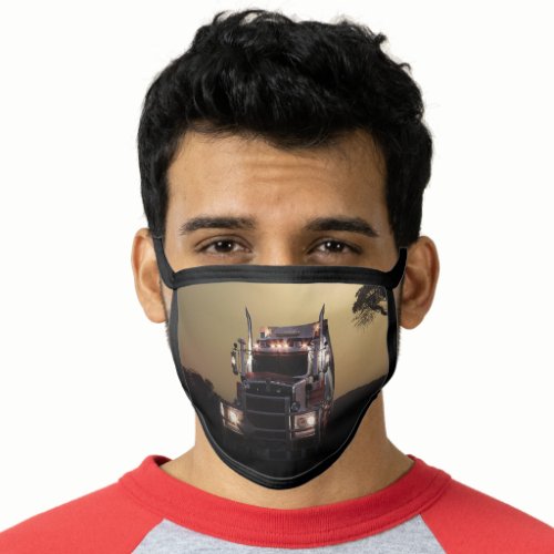 Truck driver face mask