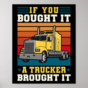 Trucker Safety Posters for Sale