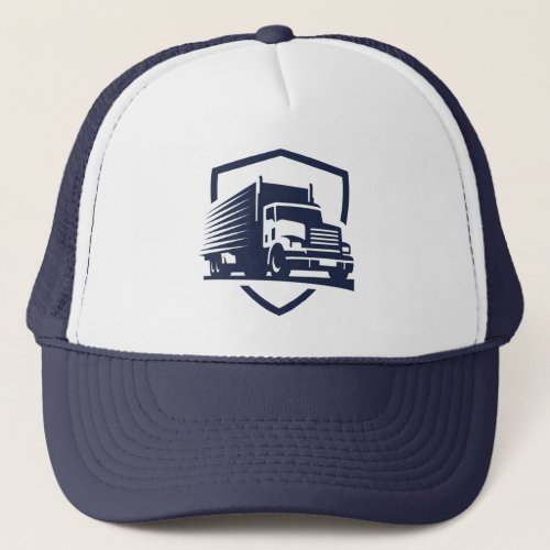 Truck Driver Logo Trucker Hat