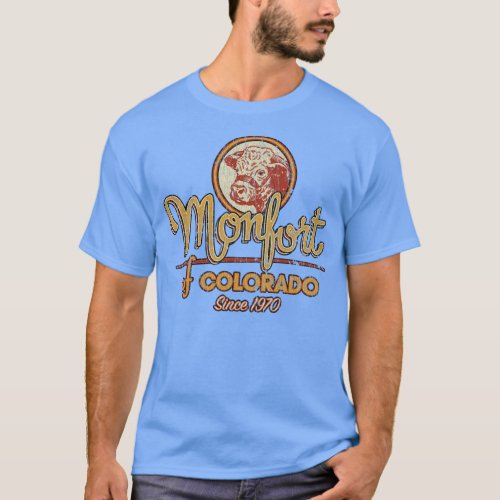 Truck Driver Monfort of Colorado Trucking 1970  T_Shirt
