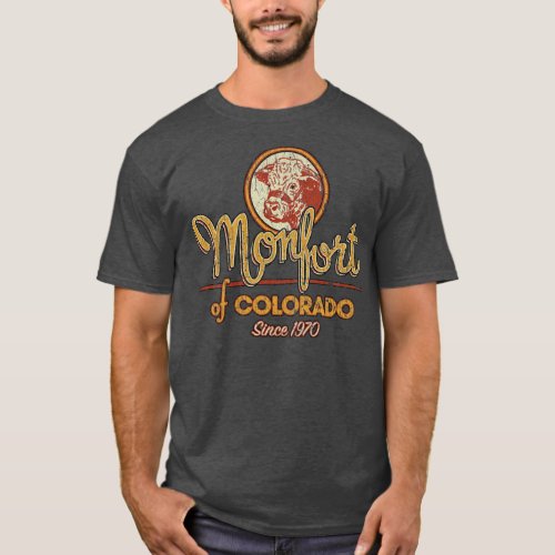 Truck Driver Monfort of Colorado Trucking 1970  T_Shirt