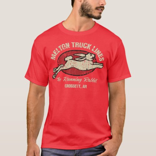 Truck Driver MTL Running Rabbit 1954  T_Shirt